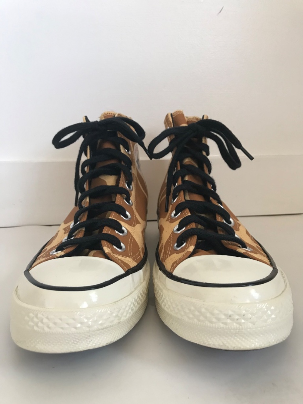 CONVERSE Giraffe High Top Sneakers Women’s Size 10 Men’s Size 8 - Picture 6 of 16